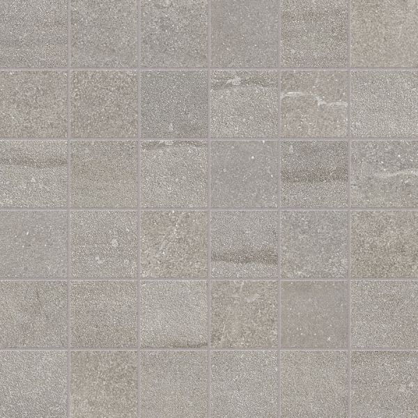 Crux 2x2 Mosaics Ash Glazed Porcelain Matte Non-rectified