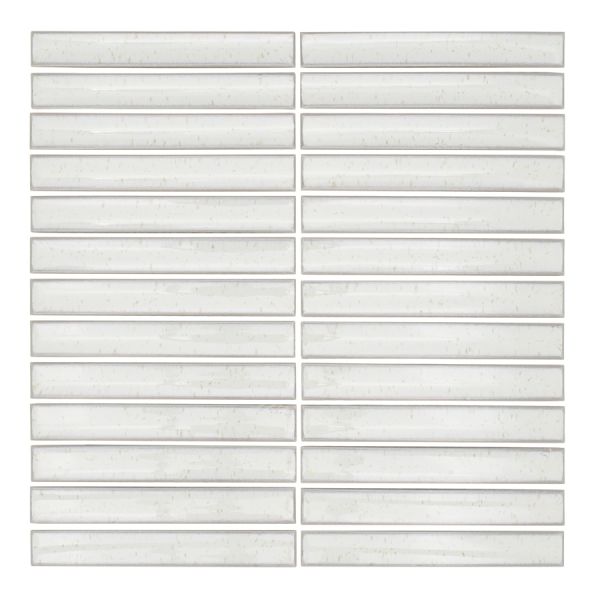 LeSommet様ホワイト Kyoto - 7/8”x 5 3/4” (11 1/2”x 11 3/4” Mesh Sheet) White