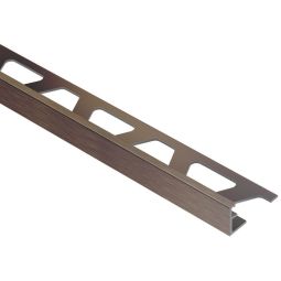 SCHLUTER JOLLY 3/8 ANT BRONZE BRUSHED