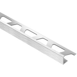SCHLUTER JOLLY 3/8 BRUSHED CHROME ALUM