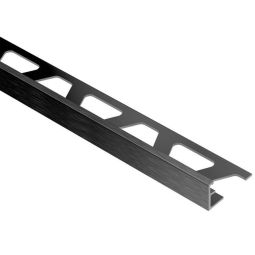 SCHLUTER JOLLY 3/8 BRUSHED GRAPHITE ALU