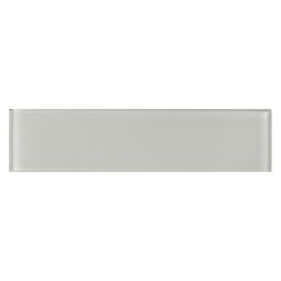 Bliss Brick | 3"x 12" Mist Glass Tile