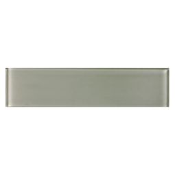 Bliss Brick | 3"x 12" Smoke Glass Tile