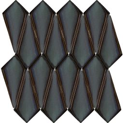 Katachi | Blue 13" X 14" Mosaic