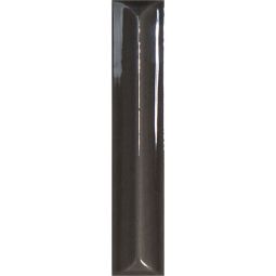 Nouvelle | 1 x 6” Charcoal Gloss Vague Decor