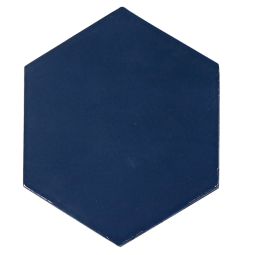 Zellige Hexa | 4"x 5" Cobalt - Clearance