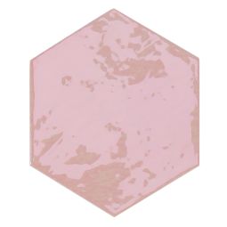 Zellige Hexa | 4"x 5" Pink - Clearance