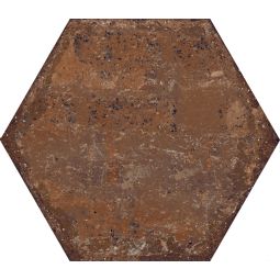 Bricklane | 8"x 10" Red Hexagon 