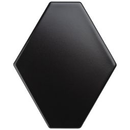 Elong | 4"x 6" Hex Dark Matte Black