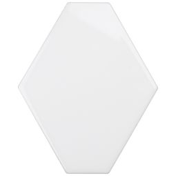 Elong | 4"x 6" Hex Frost Gloss White