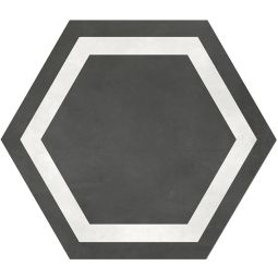 Form | 7"x 8" Hexagon Frame Graphite