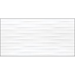 Linea |12"x 24" White Modular Decor Gloss