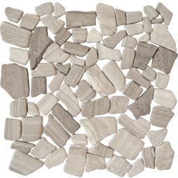 Marmo Pebbles | 12"x 12" Driftwood