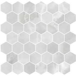 Plata | 2" Hexagon Onyx Crystallo