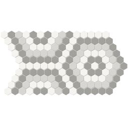 Soho Vintage | Hexagon Pattern (8"x 13" Sheet) Evening Blend