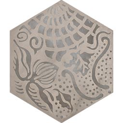 Terra | 10x8-1/2 Décor Floreale Hexagon
