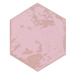 Zellige Hexa | 4"x 5" Pink