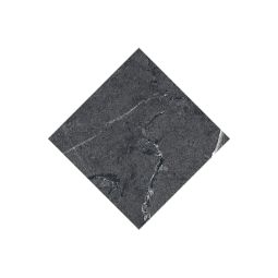 Ames Tile Classica Glazed Porcelain Tile 3x3" - Nero Marquina