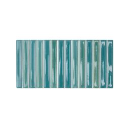 Ames Tile Colour Notes Ceramic Wall Tile 5"x10" - Azur Bars