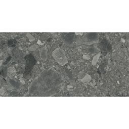 Ames Tile Ceppo Glazed Porcelain Floor and Wall Tile 12"x24" - Anthracite Matte