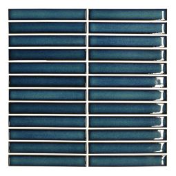 Nagoya | 7/8”x 5 3/4” (11 1/2”x 11 3/4” Mesh Sheet) Dark Green