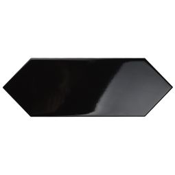 Picket | 4"x 12" Dark Gloss Black - CLEARANCE